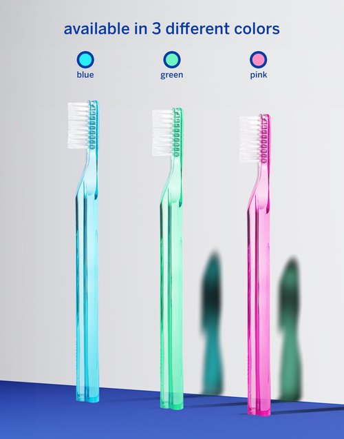 Supersmile New Generation 45° Patented Long Toothbrush Pink