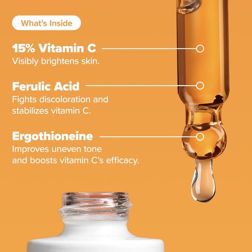 Paula's Choice BOOST C15 Super Booster - 15% Vitamin C Serum for Radiant Skin | Daily Moisturizer with 5% Vitamin C & Squalane