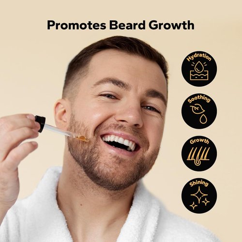 SilkyShark Beard Oil - Hydrating Growth & Conditioning Oil for Men | 3 Pack, 90ml, Sandalwood, Cedarwood, Sweet Orange Scents