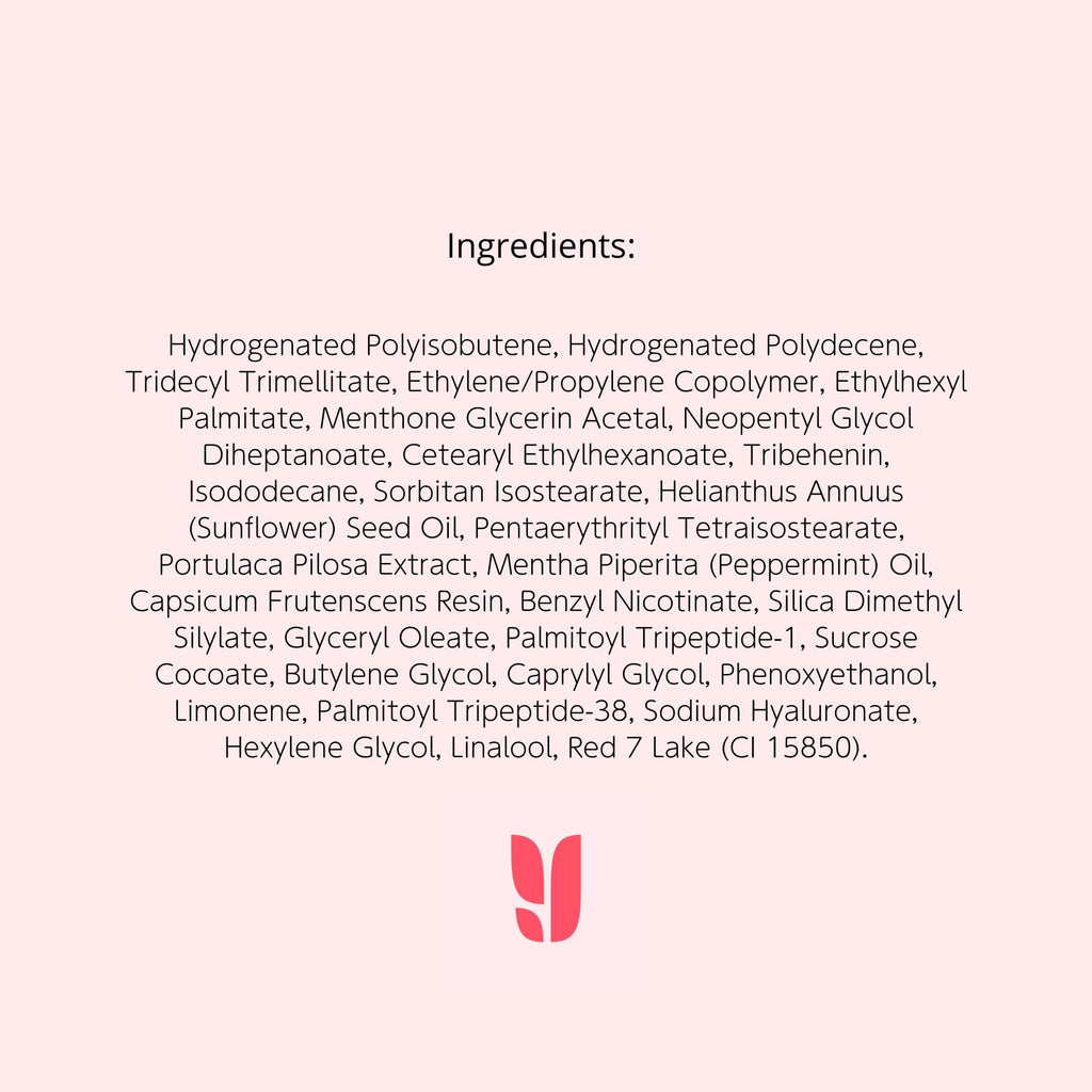 Younique Moodstruck Hottie Lip Plumper | Pale Pink Gloss with Collagen Peptides & Sodium Hyaluronate | Hydrating Lip Gloss for Fuller-Looking Lips | Makeup for Women