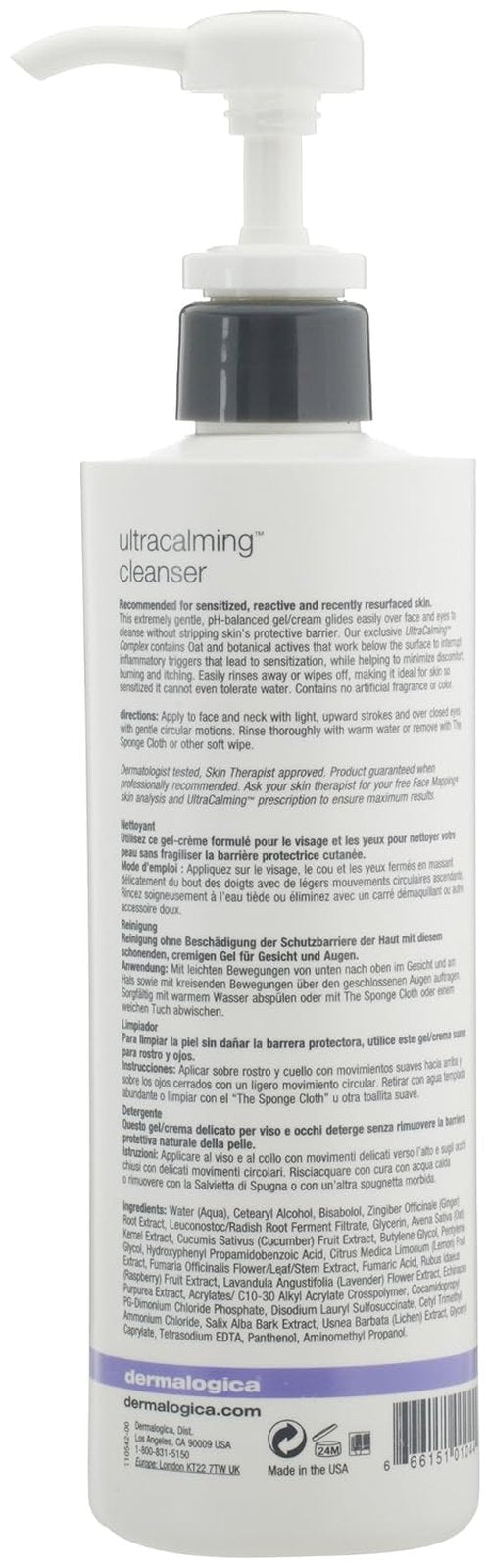 Dermalogica Ultracalming Cleanser - Soothing Formula for Sensitive Skin | 16.9 Fl Oz