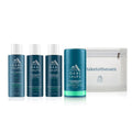 Oars + Alps Hair and Body Travel Kit for Men - Sulfate-Free Shampoo, Conditioner & Deodorant | TSA-Friendly Alpine Tea Tree Scent