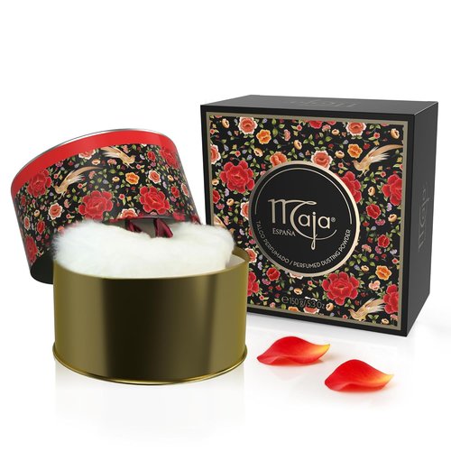 Maja Perfumed Talcum Powder - Soothes & Softens Skin, Keeps You Dry & Fresh | 5.3 Oz Dusting Powder