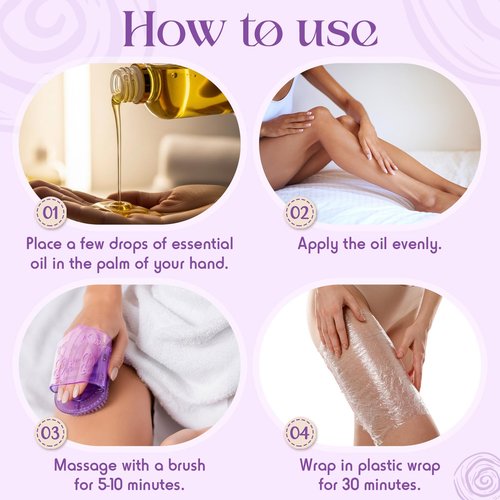 Acellegic 2 Pcs Meridian Massage Brush Magnetic Full Body Meridian Brush Beauty Salon Massage Tools for Full Body SPA Massager Relaxation (Purple)