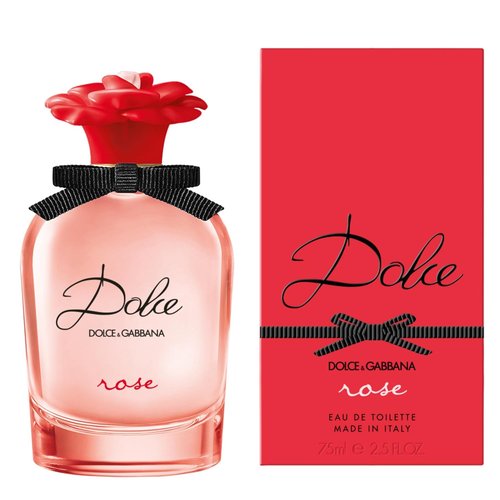 Dolce&Gabbana Dolce Rose Eau De Toilette Spray for Women - 75 ml | 2.5 fl. oz Fragrance