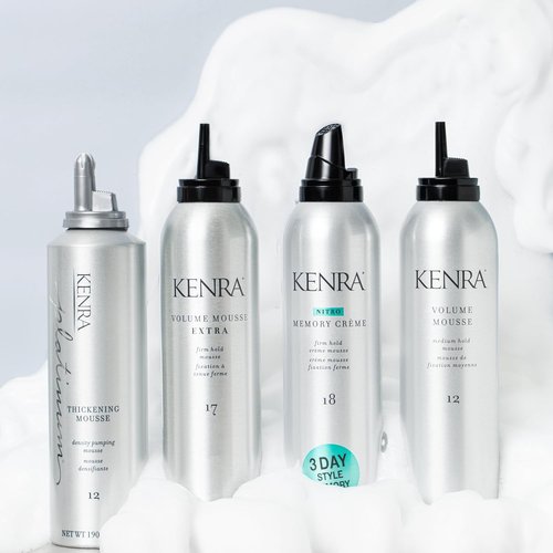 Kenra Volume Mousse Extra - Lightweight Styling Foam for Maximum Hold | 8 oz