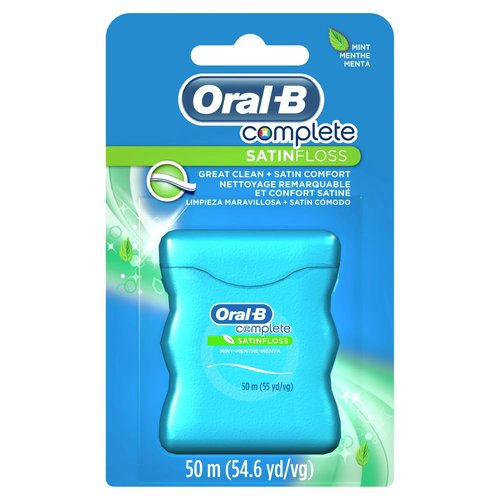 Oral-B 54 Yards Floss Satin Mint (6 Pieces)