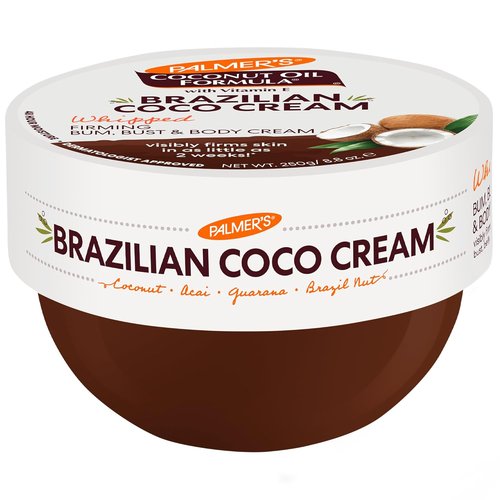 Palmer's Coconut Oil Formula Cream - Whipped Bum, Bust & Body Cream with Vitamin E, 8.8 Fl Oz | Skin Tightening & Firming