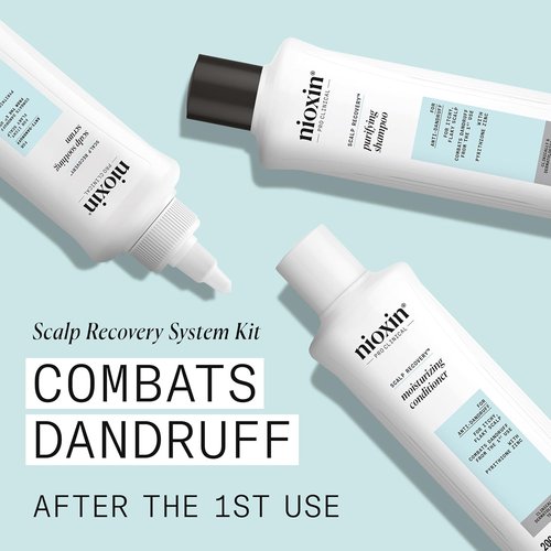 Nioxin Scalp Recovery Anti-Dandruff System Kit - Soothes Itchy & Flaky Scalp | Trial Size