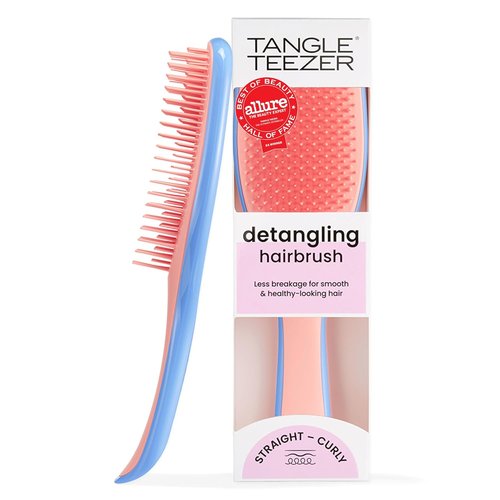 Tangle Teezer Ultimate Detangler Brush - Eliminates Knots & Reduces Breakage for Wet & Dry Hair | Apricot Blaze