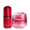 Shiseido Ultimune Power Infusing Serum - Essential Energy Hydrating Cream Set | 1.6 oz & 50 mL