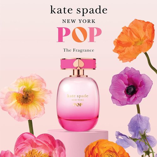 Kate Spade New York - Pop Eau de Parfum - Women's Fruity & Woody Fragrance - Notes of Raspberry, Coconut & White Musk