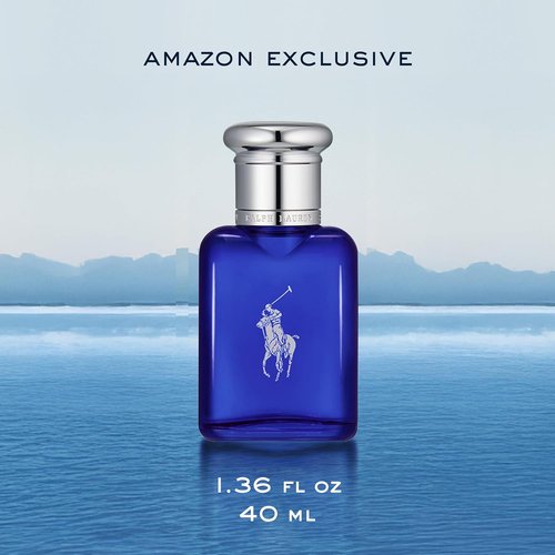 Ralph Lauren Fragrances - Polo Blue Eau de Toilette - Aquatic Men's Cologne with Citrus & Sage - 4.2 oz