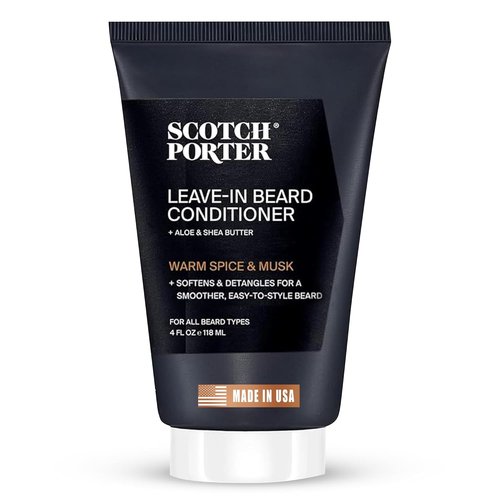 Scotch Porter Leave-In Beard Conditioner - Deep Conditioning Softener for Hydration & Shine | 4 oz.
