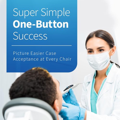 Intraoral Camera - Crystal Clear Images | Easy Single Button Operation, Lightweight & Ergonomic, 31g