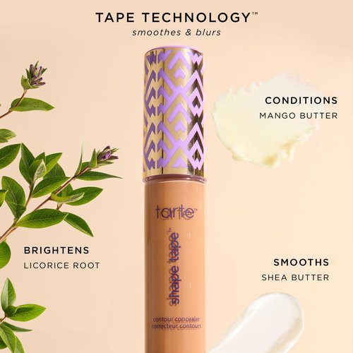 tarte shape tape concealer – Full-Coverage Creaseless Soft Matte Finish, Brightening Under-Eye & Face Makeup, 16hr Longwear, Vegan & Cruelty-Free, full size, 22N light neutral