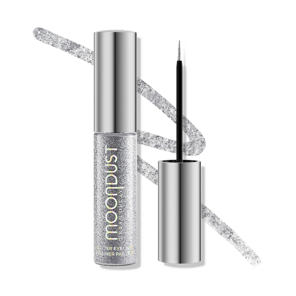 Urban Decay Moondust Liquid Glitter Eyeliner - Longwear Sparkle Liner & Eyeshadow Topper | Quick-Drying, Vegan Formula