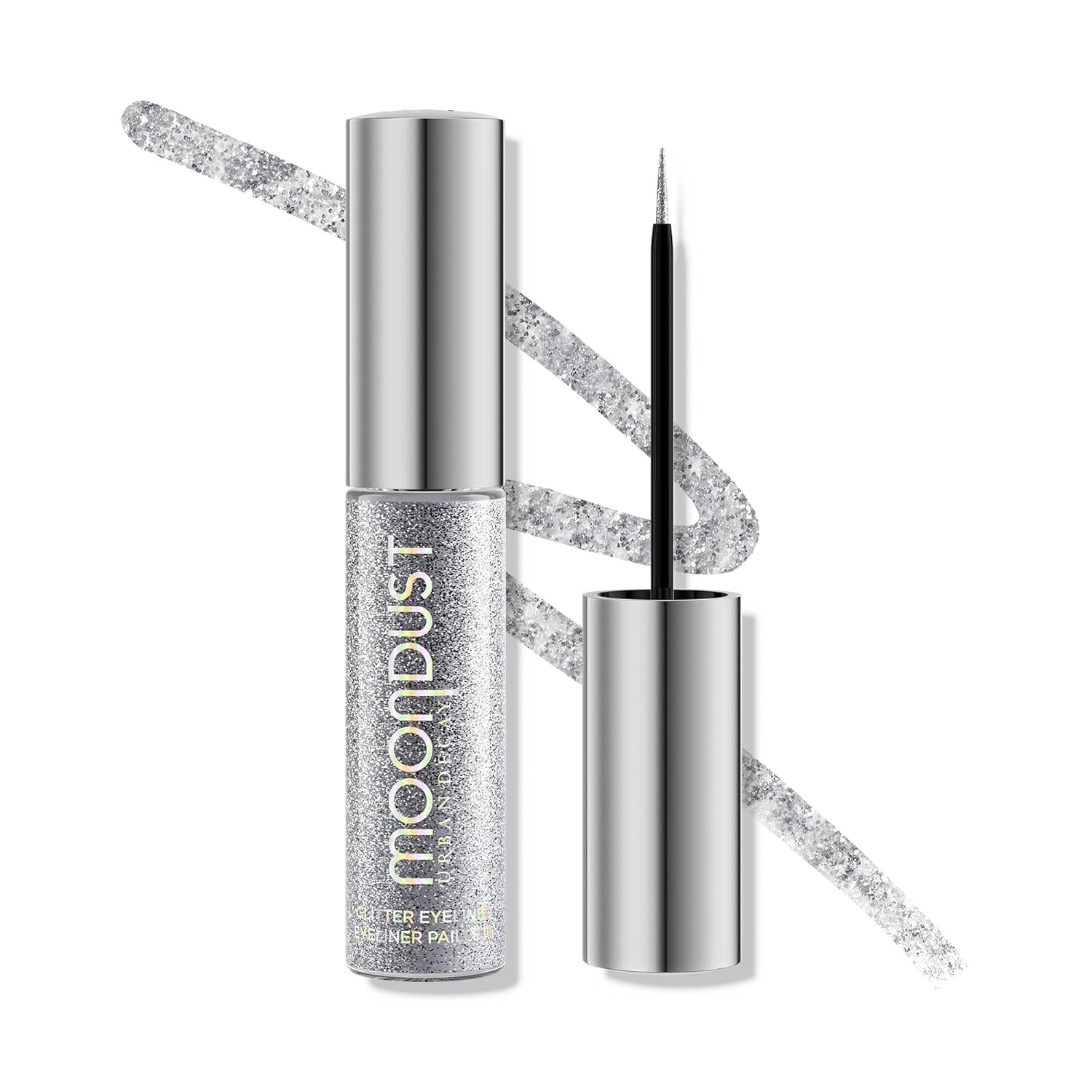 Urban Decay Moondust Liquid Glitter Eyeliner - Longwear Sparkle Liner & Eyeshadow Topper | Quick-Drying, Vegan Formula