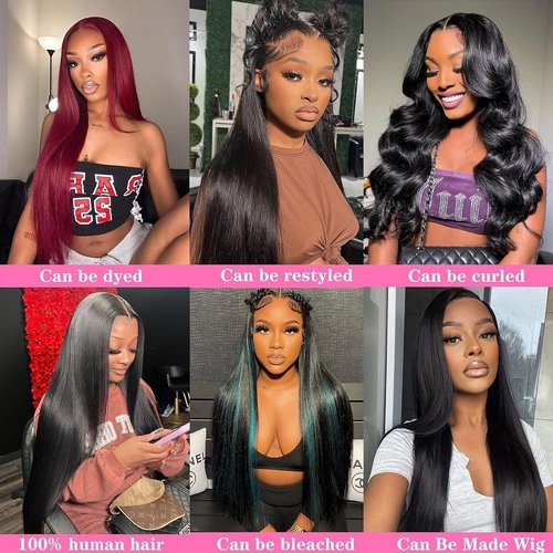 10A Straight Single Bundles Human Hair 24 Inch Brazilian Straight Human Hair 1 One Bundles 100% Unprocessed Virgin Hair Weave Natural Black Color
