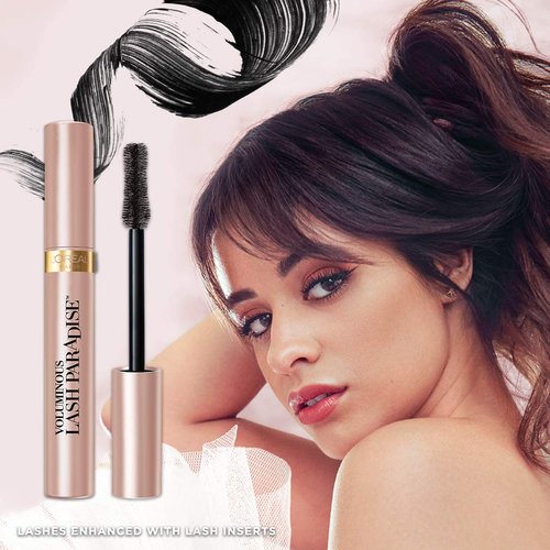 L'Oreal Paris Voluminous Lash Paradise Waterproof Mascara - Volumizing & Lengthening Eye Makeup | Black, 0.25 Fl Oz