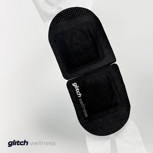 Glitch Self Heating Eye Mask - Steam Eye Mask for Dry Eyes, Soothing Relief, Stress Reduction - Disposable Warm Eye Compress Moist Heat