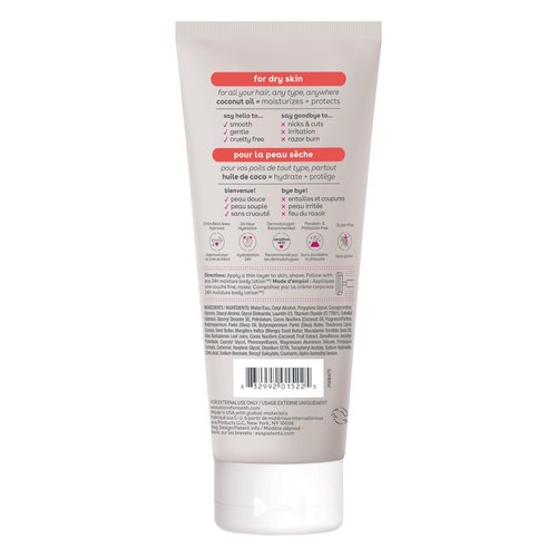 eos Shea Better Dry Skin Shaving Cream, Shave Cream for Women, Skin Care and Lotion with Coconut Oil, 24-Hour Hydration, 7 fl oz, Packaging May Vary