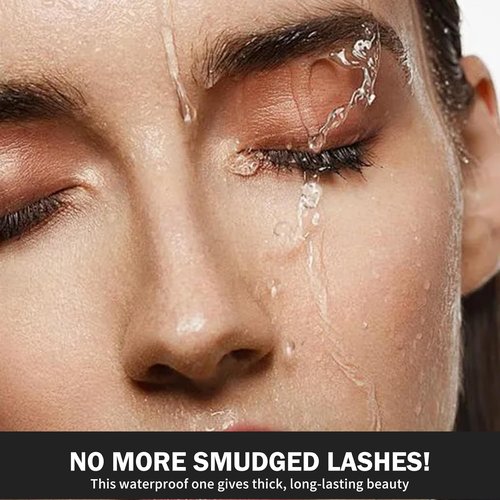 Essence Sky High Mascara - Waterproof Lengthening & Volumizing Formula for Women 60+, Smudge-Proof & Long-Lasting