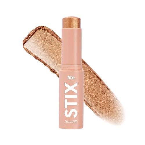 ColourPop Lite Stix Cream Highlighter - Blendable, Luminous Makeup for a Dewy Finish - Long-Lasting & Portable - Ignite (0.33 oz)