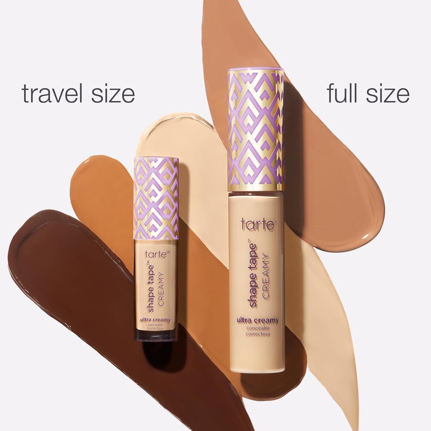 Tarte Shape Tape Creamy Concealer - Full Coverage Hydrating Makeup with Eye Cream | 24HR Matte Finish for Redness & Fine Lines