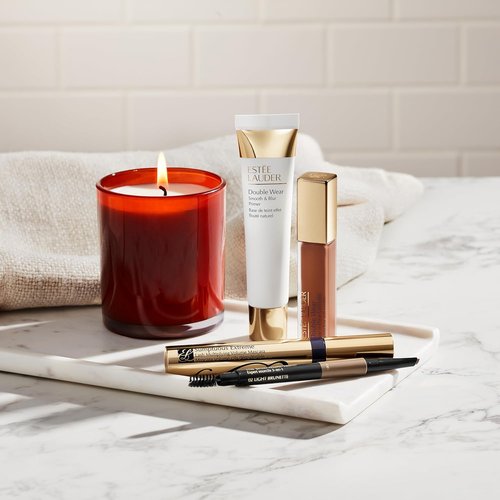 Estée Lauder The Brow Multi-Tasker 3-in-1 Tool - Eyebrow Pencil, Powder & Brush for Perfect Brows