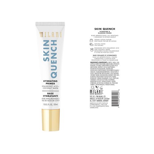 Milani Face Primer - Hydrating & Blurring Makeup Primer with Hyaluronic Acid & Coconut Water, 1 Fl. Oz