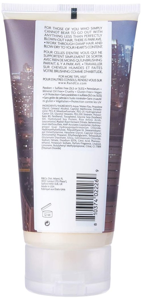 R+Co Park Ave Blowout Balm - Vitamin-Rich Hair Balm for Effortless, Smooth Blowouts