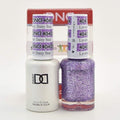 DND Gel Lavender Purple Glitter Daisy Star Gel - Stunning Nail Art | Long-Lasting Shine