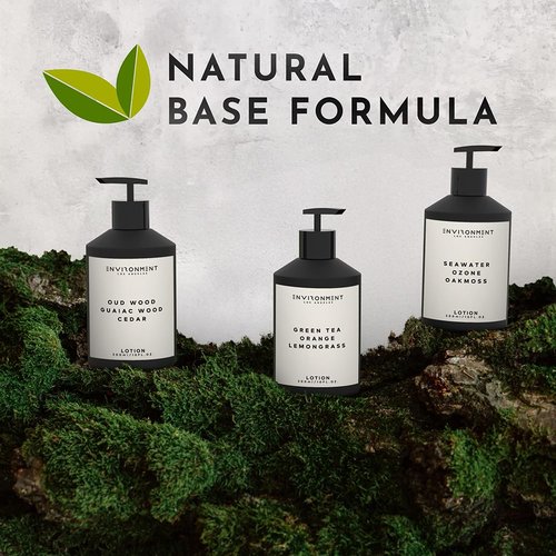 ENVIRONMENT BR540 Luxury Scented Lotion - 300ml Amber Crystal, Vetiver & Oud Musk for Men & Women