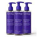 Flamingo Nourishing Shave Oil for Women with Coconut, Argan, & Avocado oils, 8 FL OZ, Pack of 3