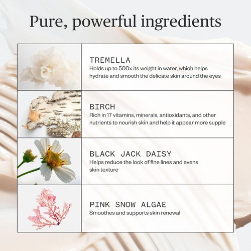 Ursa Major Forest Alchemy Eye Cream - Natural Under-Eye Moisturizer for Dark Circles & Puffiness | 0.50 oz