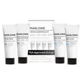 MARLOWE. Travel Essentials Kit, No. 103 Body Wash, No. 002 Body Lotion, No. 122 Facial Scrub & No. 123 Facial Moisturizer, Hydrating, Exfoliating & Nourishing Skin Care Set for All Skin Types