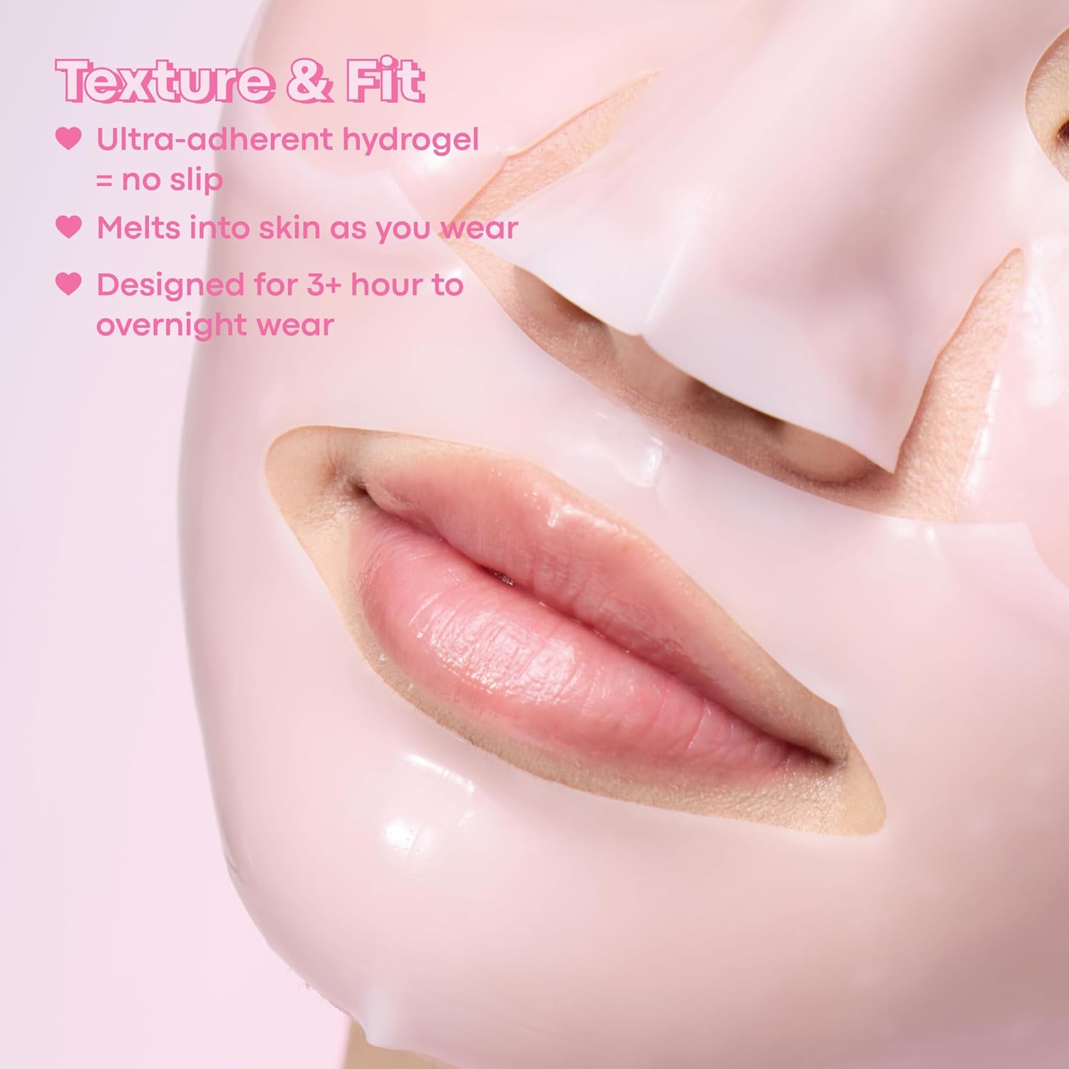TONYMOLY Hydrogel Face Mask - Firming Overnight Treatment with Collagen & Peptides | 1 Sheet