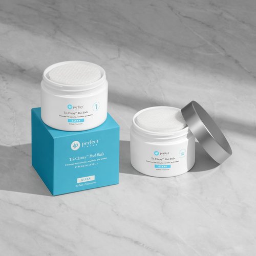 Tri-Clarity | Peel Pads with Salicylic Acid & Tea Tree Oil - 25% Strength for Clear Skin