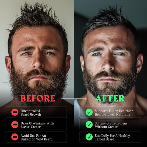 Striking Viking Beard Oil for Men - Naturally Derived Conditioner with Almond, Tea Tree, Argan & Jojoba Oil for Beard Growth, Softening & Moisturizing (2 Fl Oz (Pack of 1), Blue Ocean)