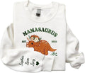 Noni Personalized Mamasaurus Sweatshirt - Custom Embroidered Kid Names | Perfect Gift for Moms & Grandmas