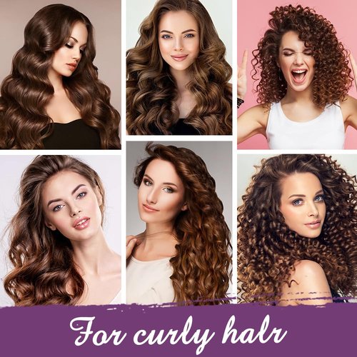 Karseell Curling Perfection Cream - Curl-Defining Essence for All Hair Types, Paraben-Free, 200ML (6.78oz)