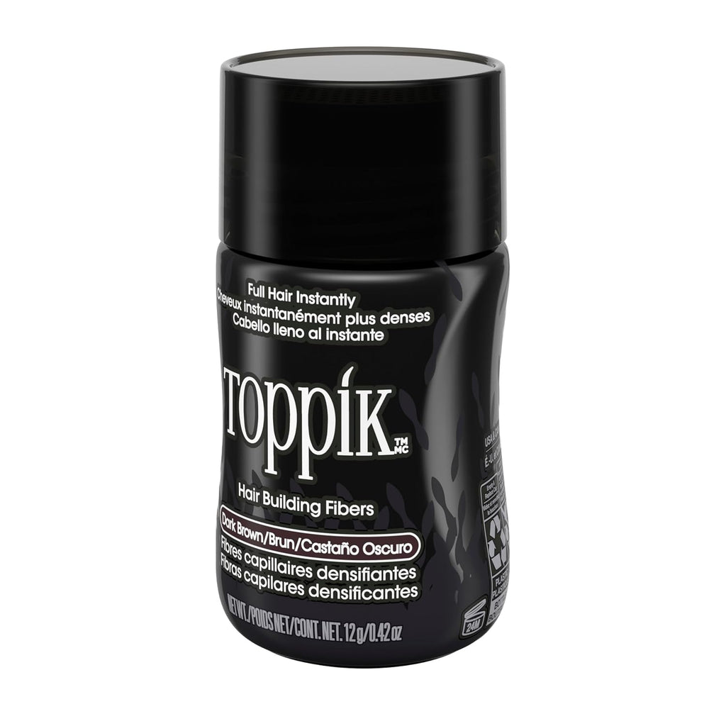 Toppik Hair Building Fibers - Instantly Thicker, Fuller Hair | 9 Shades Available in 4 Sizes