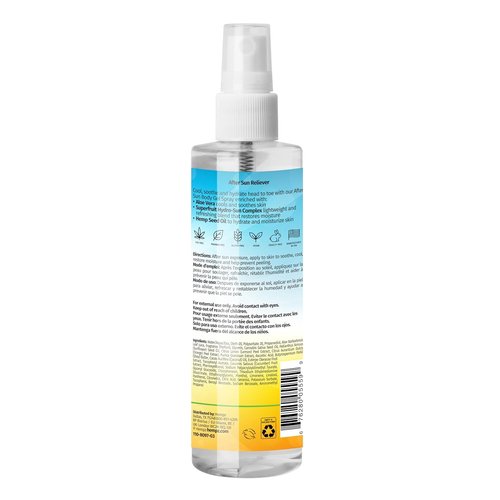Hempz After Sun Cooling Aloe Vera Body Spray - Vegan Formula to Soothe & Hydrate Sunburn | 8.5 oz