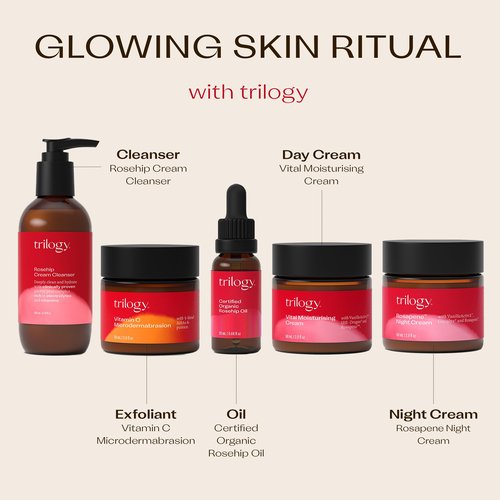 Trilogy Certified Organic Rosehip Oil, Intensive Nourishment, Improves Appearance of Scars, Stretch Marks, Fine Lines, & Wrinkles, 0.68 fl oz