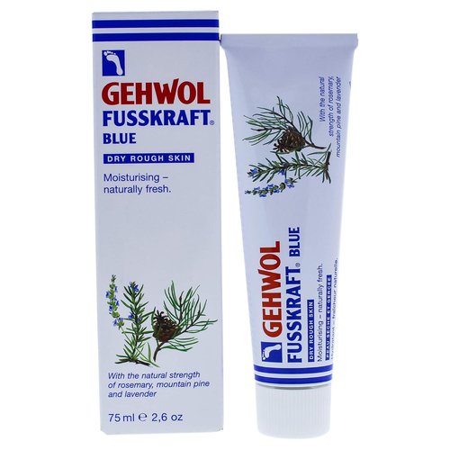 Gehwol Fusskraft Blue Foot Cream - Soothing Relief for Tired Feet | 2.6oz Tube