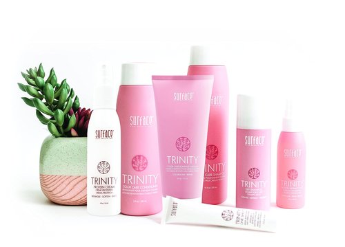 Surface Hair Trinity Color Care Leave-In Conditioner - Cleansing, Shine & Volume for Color-Treated Hair