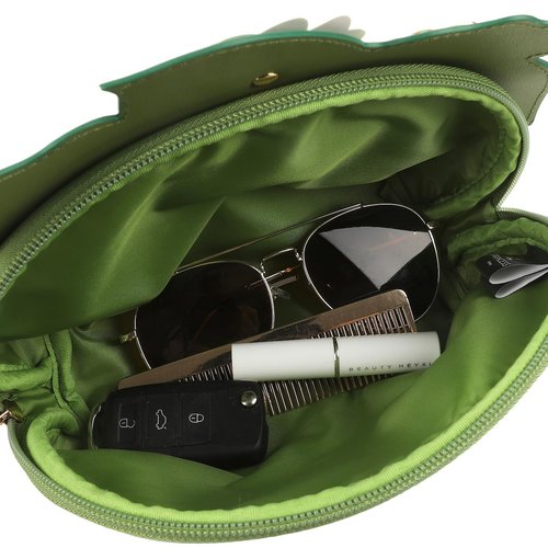 Bioworld Moana Te Fiti Green 6" Domed Cosmetic Case