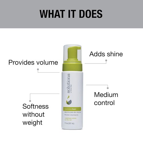 Great Clips Volumizing Foam - 7oz | Adds Volume & Softness | Medium Control for Fine to Medium Hair