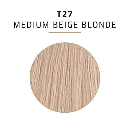 COLORCHARM Permanent Liquid Toners - Neutralize Brass with Vegan Formula | T27 Medium Beige Blonde | 1.4 Fl Oz